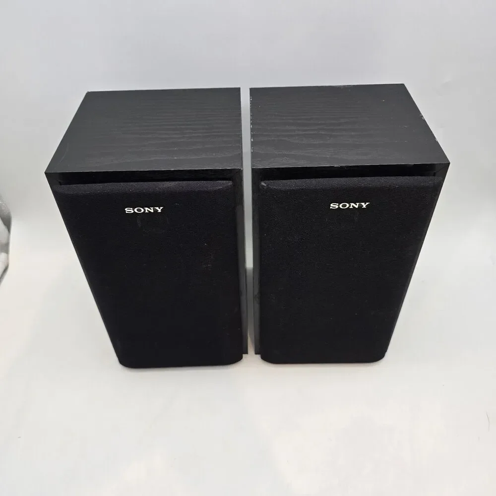 SONY SS-MSP69R Surround Sound Speaker Set of 2 Black Speakers